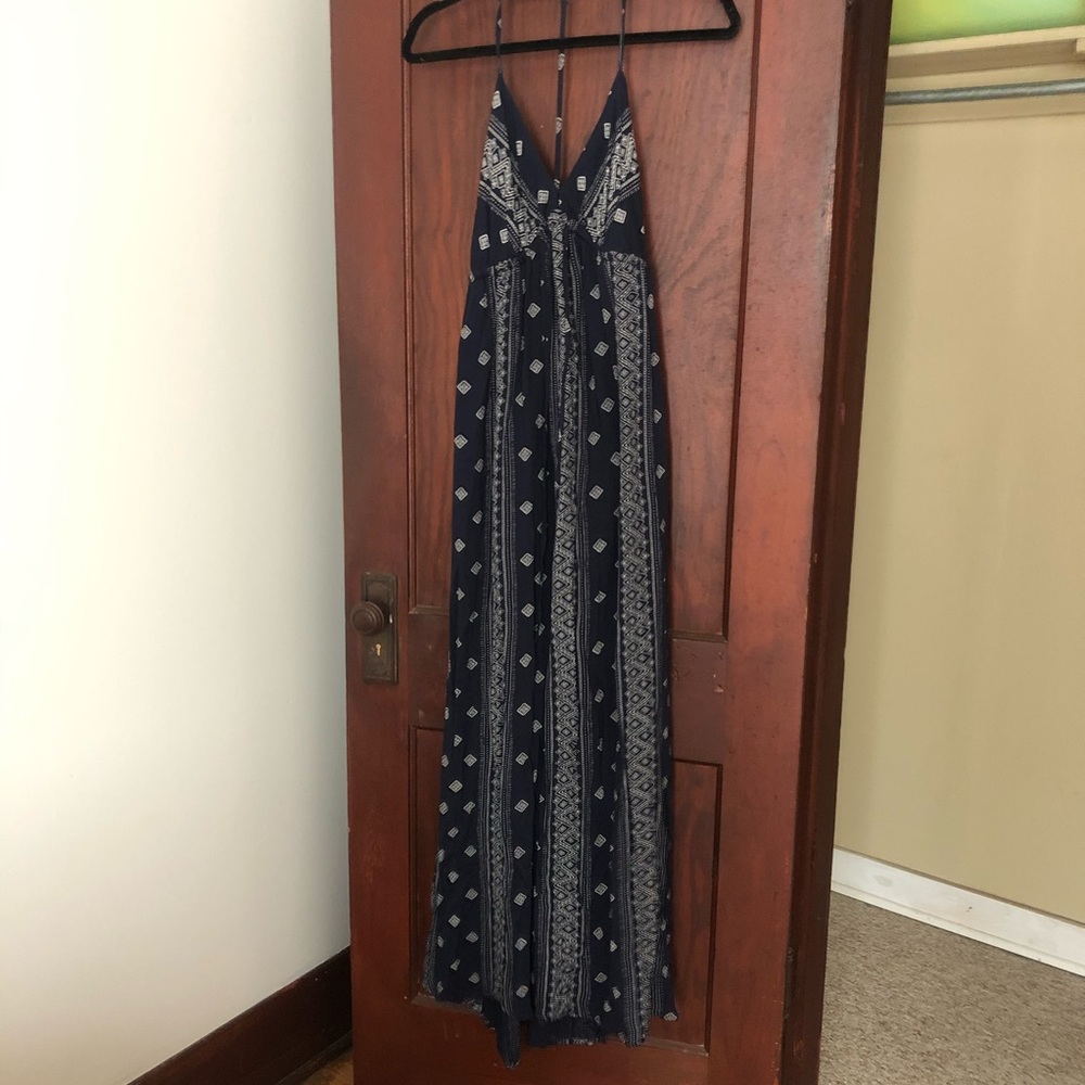 Navy Maxi Dress